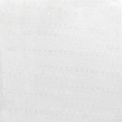 Mantel Hule Muleton Redondo Blanco Impermeable Antimanchas PVC Ø 140 cm. Uso Interior y Exterior