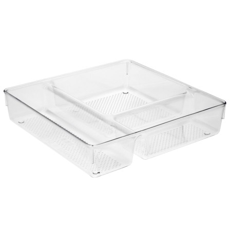 Organizador de Plastico Para Cajones "System N1"  23x23x5 cm.