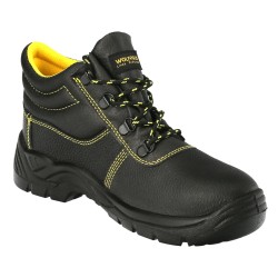 Botas Seguridad S3 Piel Negra Wolfpack  N 43 Vestuario Laboral,calzado Seguridad, Botas Trabajo. (Par)