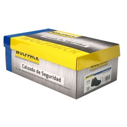Botas Seguridad S3 Piel Negra Wolfpack  N 47 Vestuario Laboral,calzado Seguridad, Botas Trabajo. (Par)