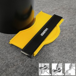 Medidor De Contornos 100x125 mm. Con Bloqueo. Medidor De Perfiles, Medidor Formas, Duplicador Perfiles, Preciso,Dureza Ajustable
