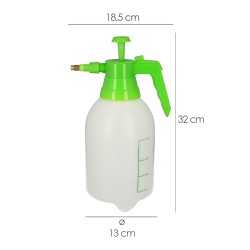 Pulverizador Presion Previa 2 Litros. Mochila Sulfatar, Pulverizador, Rociador, Fumigador.
