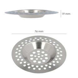 Filtro Cestillo Para Lavabo / Fregadero Inoxidable 8 cm.