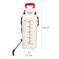 Sulfatadora Manual 8 Litros, Pulverizador Presion Previa, Mochila De Presion, Pulverizador Espalda, Mochila Pulverizador,