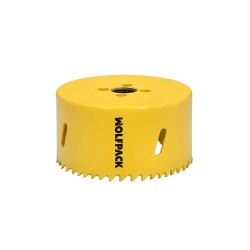 Corona Sierra Bimetal Ø 83 mm. Templado Termico, Base Reforzada. Corona Madera, Broca Agujeros Madera, Acero, Hierro, Plasticos