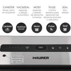 Maquina Envasar Al Vacio Maurer 130W.