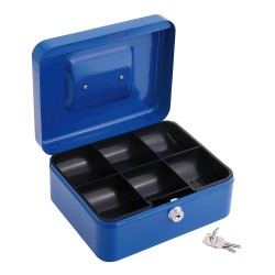 Caja Caudales Wolfpack  Pintada N 2   200x155 mm. Con Bandeja Interior