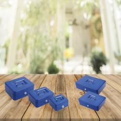 Caja Caudales Wolfpack  Pintada N 2   200x155 mm. Con Bandeja Interior