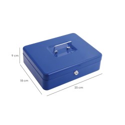 Caja Caudales Wolfpack  Pintada N 3   250x180 mm. Con Bandeja Interior