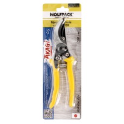 Tijeras Podar 1 Mano Japonesa Akagi T-4S  220 mm. Mangos Aluminio Endurecido, Hoja Recubierta PTFE