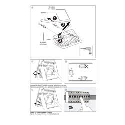 Foco Led Plano Potencia 10 Watt. 800 Lumenes. Luz Calida 3000K Protección IP65. Cuerpo Aluminio. Foco Exteriores / Interiores