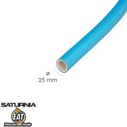 Manguera Tricotada No Torsion Blue Ø 25 mm. Rollo 50 metros. Manguera Anti Torsion, Manguera Sin Dobleces, Manguera Sin Nudos