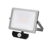 Foco Led Plano 30 Watt. Luz Blanca 4000 K  IP 65 2400 Lumenes Con Sensor de Presencia