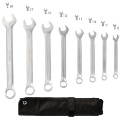 Juego Llaves Combinadas Wolfpack Plus 8 Piezas