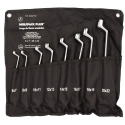 Juego Llaves Acodadas Wolfpack Plus 8 Piezas