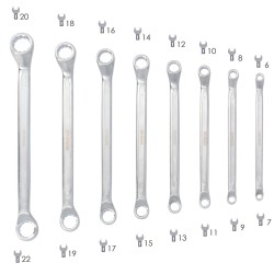 Juego Llaves Acodadas Wolfpack 8 Piezas