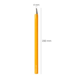 Puntero Hexagonal Forjado 250x16MM.