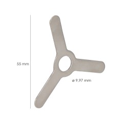 Pieza Recambio Para Embutir Con Maquina Picar Carne Oryx N 10 y 12