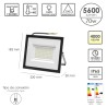 Foco Led Plano Potencia 70 Watt. 5600 Lumenes. Luz blanca 4000K Protección IP65. Cuerpo Aluminio. Foco Exteriores / Interiores.