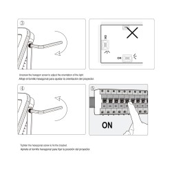 Foco Led Plano Potencia 70 Watt. 5600 Lumenes. Luz blanca 4000K Protección IP65. Cuerpo Aluminio. Foco Exteriores / Interiores.