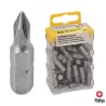 Puntas Destornillador Phillips N 1 (50 Piezas). Acero S2 al Cromo Vanadio. Puntas Hexagonales, Destorpuntas,