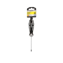 Destornillador Phillips Acero S2 Mango TPR Bimaterial. Medida PH 0 - Ø 3,0 x 75 mm. DIN5262.