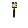 Destornillador Torx Inviolable Acero S2 Mango TPR Bimaterial. Medida T07 x Ø 3,0 x 75 mm.