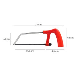 Arco Sierra Mini Con Hoja 145 mm.