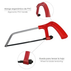 Arco Sierra Mini Con Hoja 145 mm.