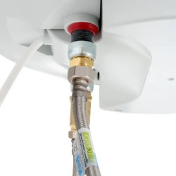 Latiguillo Flexible Reforzado Acero Inoxidable Termo Macho 1/2" - Hembra 1/2" Longitud 300 mm