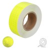 Cinta Adhesiva Reflectante Amarillo Claro 50 mm. x 33 metros. Uso doméstico.