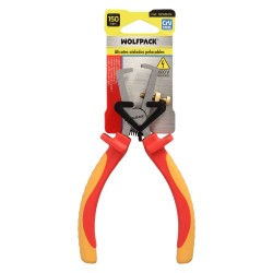 Alicates Pelacables 150 mm. Mangos Aislados Acero Cromo Vanadio Pelacables, Corta Cables, Pelador Cables