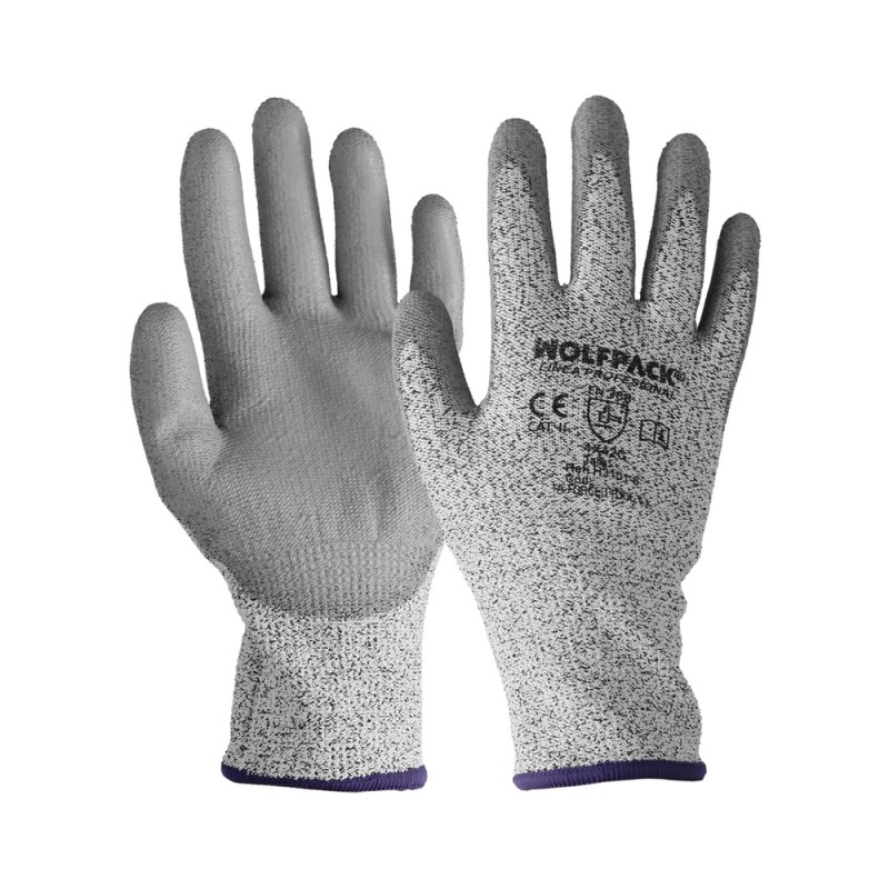 Guantes Anticorte Fibra De Vidrio Talla 7" (Par)