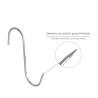 Gancho Carnicero Inoxidable N 2 De 120 x 5 mm. Gancho Para Productos Carnicos.