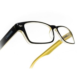 Gafas Lectura Kansas Negro / Amarillo. Aumento +3,5 Gafas De Vista, Gafas De Aumento, Gafas Visión Borrosa