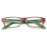 Gafas Lectura Kansas Rojo / Verde. Aumento +1,5 Gafas De Vista, Gafas De Aumento, Gafas Visión Borrosa