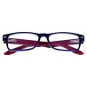 Gafas Lectura Kansas Azul Oscuro / Rojo. Aumento +1,5 Gafas De Vista, Gafas De Aumento, Gafas Visión Borrosa