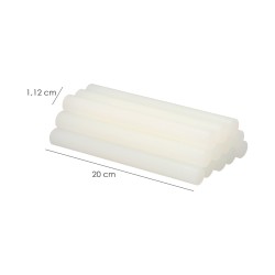 Barras De Pegamento Caliente Ø 11,2 mm. bolsa De 1 Kg. Barras Silicona, Pegamento Pistola Termofusible, Silicona Pistola