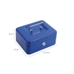 Caja Caudales Wolfpack  Pintada N 1   150x115 mm. Con Bandeja Interior