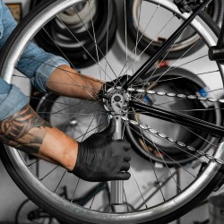 Llave Dinamometrica 1/4" Con 9 Puntas Hexagonales y 5 Vasos. Llave De Torque Camiones, Coches, Motos, Micro Ajustes, Acero CRV