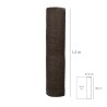 Malla Sombreo Rollo 1,5 x 50 metros, Reduce Radiación, Protección Jardín y Terraza, Regula Temperatura, Color Marrón
