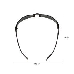 Gafas Proteccion Con Patillas Flexibles Certificación EN166. Lente Color Gris. Gafas Protección Gafas Trabajo