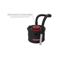 Aspirador Cenizas Wolfpack 1200 Watt. 15 Litros