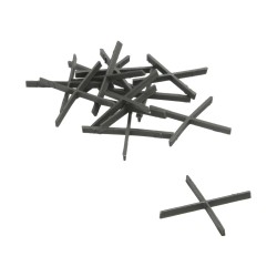 Crucetas Cruz / Separadores Para Suelos Ceramicos 1 mm. (Bolsa 250 Piezas)