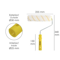 Rodillo Pintar Antigota 250x40 Mm