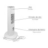 Calefactor Ceramico PTC Torre Efecto Llama 2000 Watt. Oscilante. Termoventilador Electrico