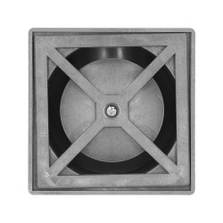 Sumidero Sifónico Inoxidable  V-H 104x104 / 50mm