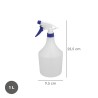 Pulverizador Doméstico 1 Litro. Spray Pulverizador Boquilla Ajustable, Botella Spray Liquidos, Pulverizador Jardin,