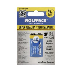 Pila Alcalina 6LR61 (Blister 1 Pieza)