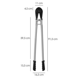 Cortarremaches 900 mm / 36" Hojas de Cromo Vanadio